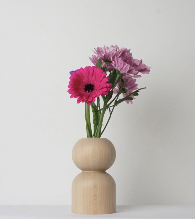 Natural Low Vase