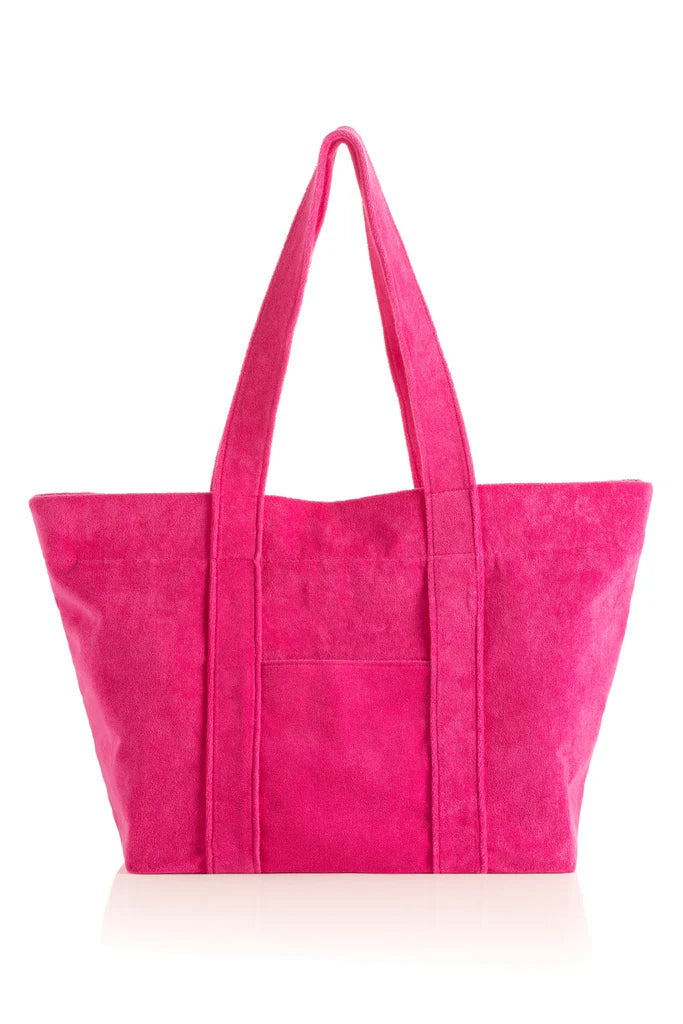 Sol Terry Tote Fuchsia