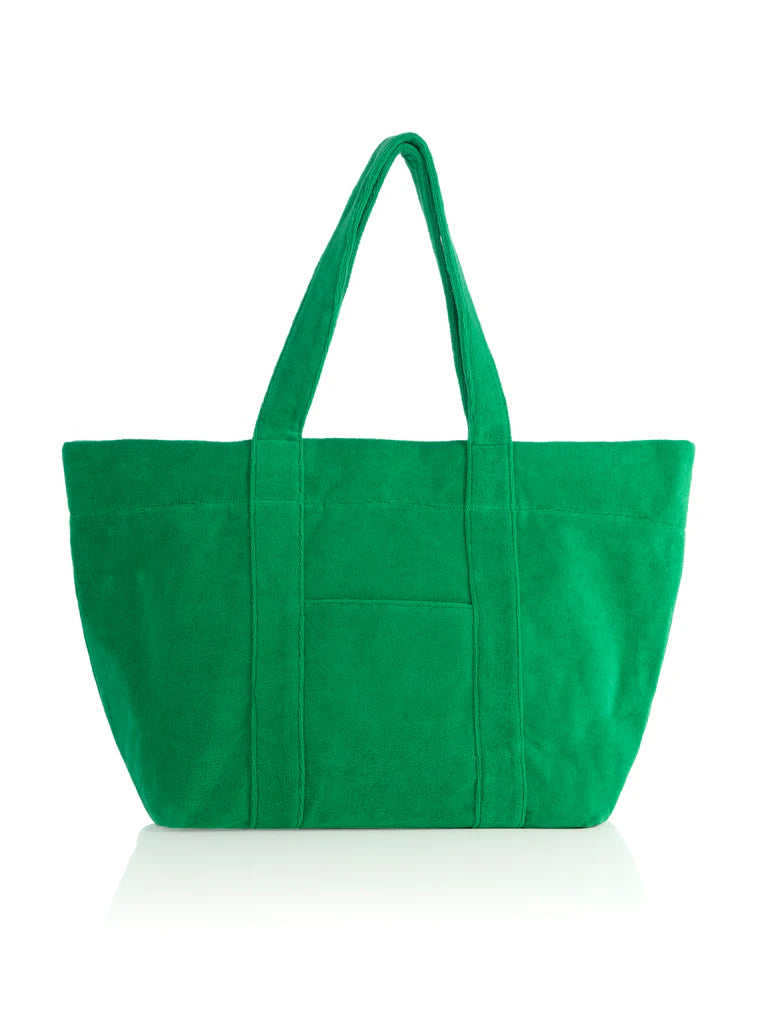 Sol Terry Tote Green