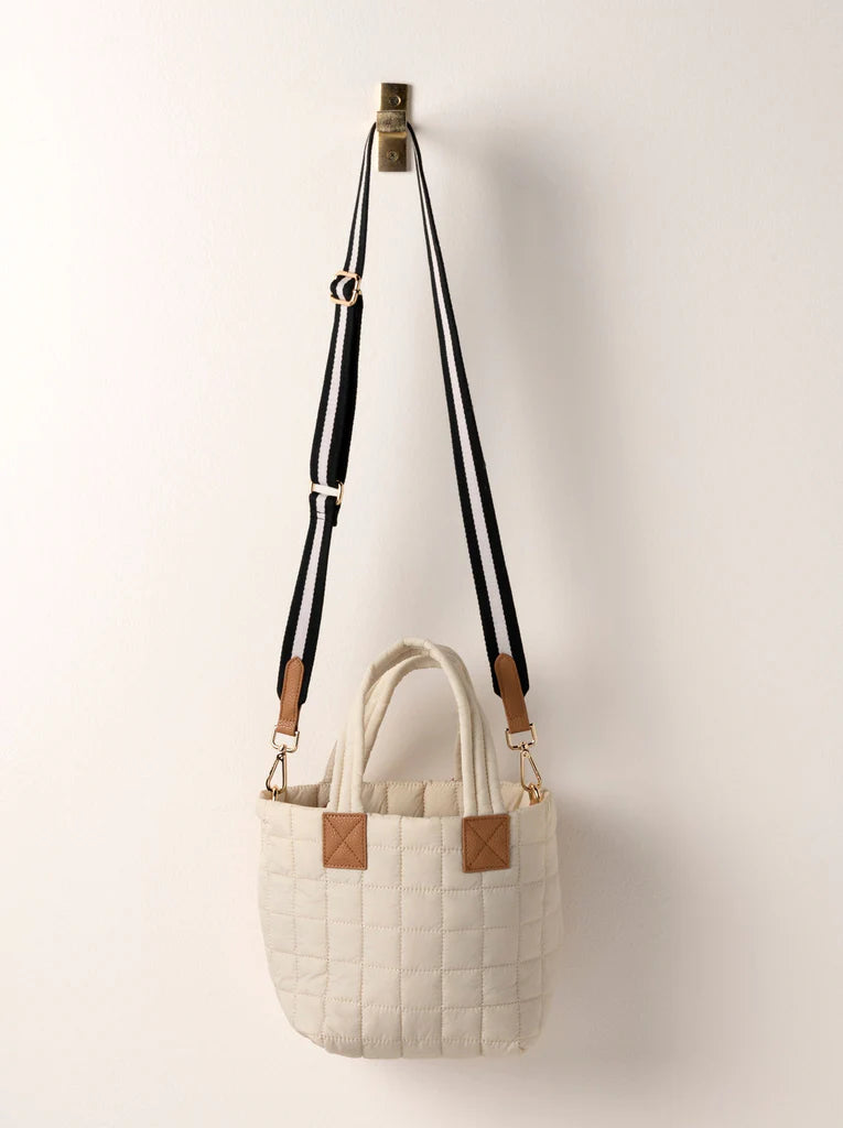 Erza Mini Tote Cross Body Ivory