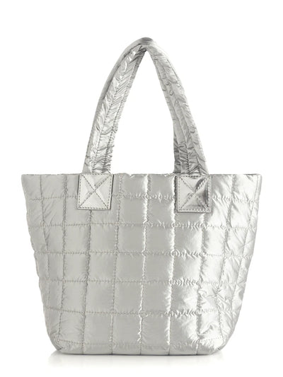 Logan Mini Tote Cross Body Silver