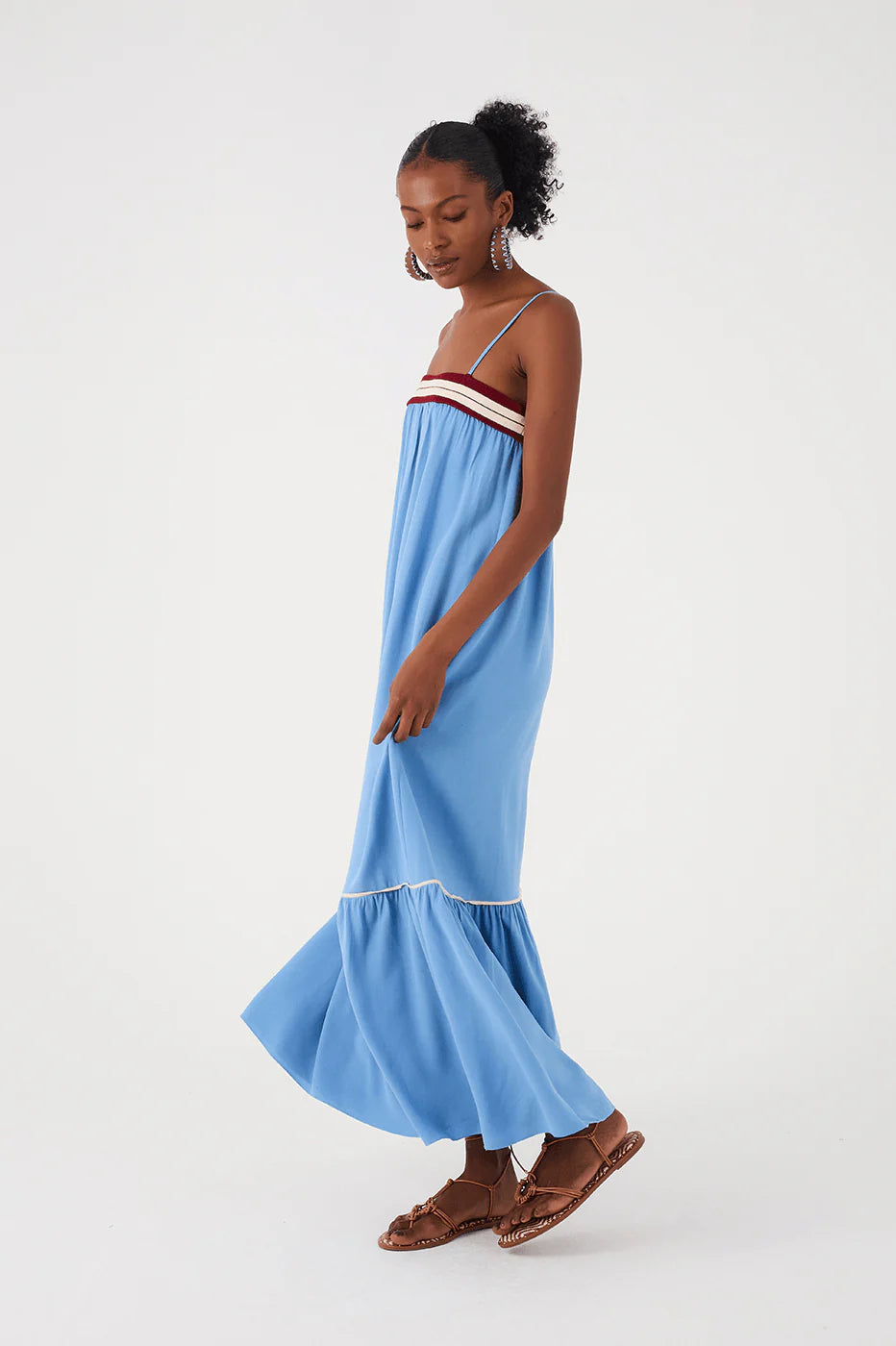 Vivien Maxi Dress Sky Blue