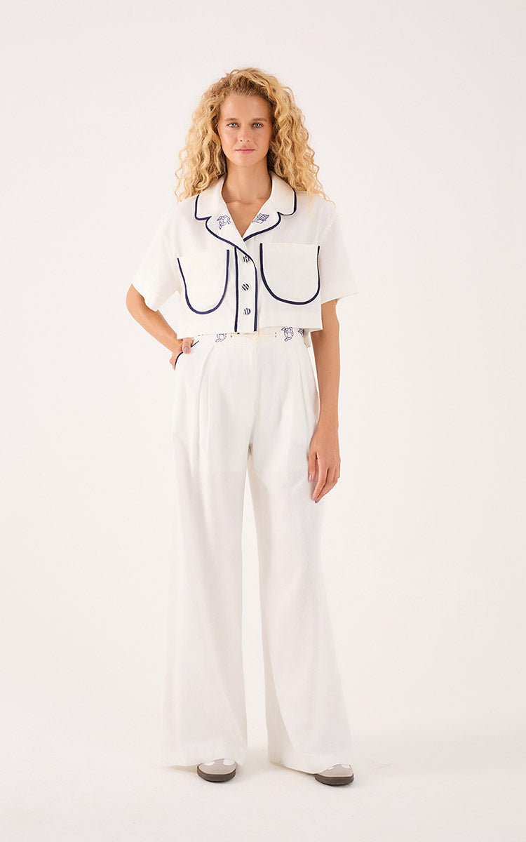 Catarina Pant White