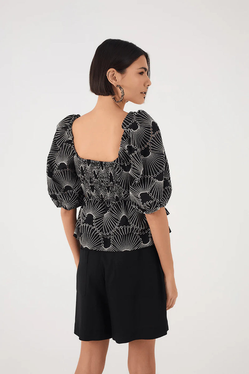 Leidy Blouse Black