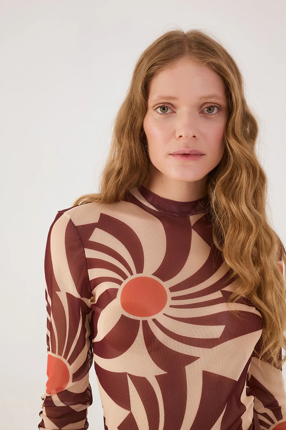 Maria Top Print