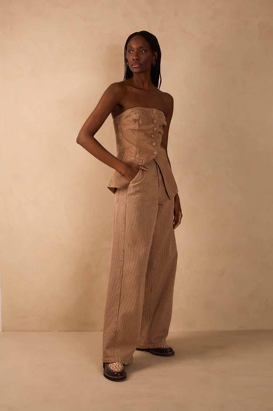 Ilene Pant Brown