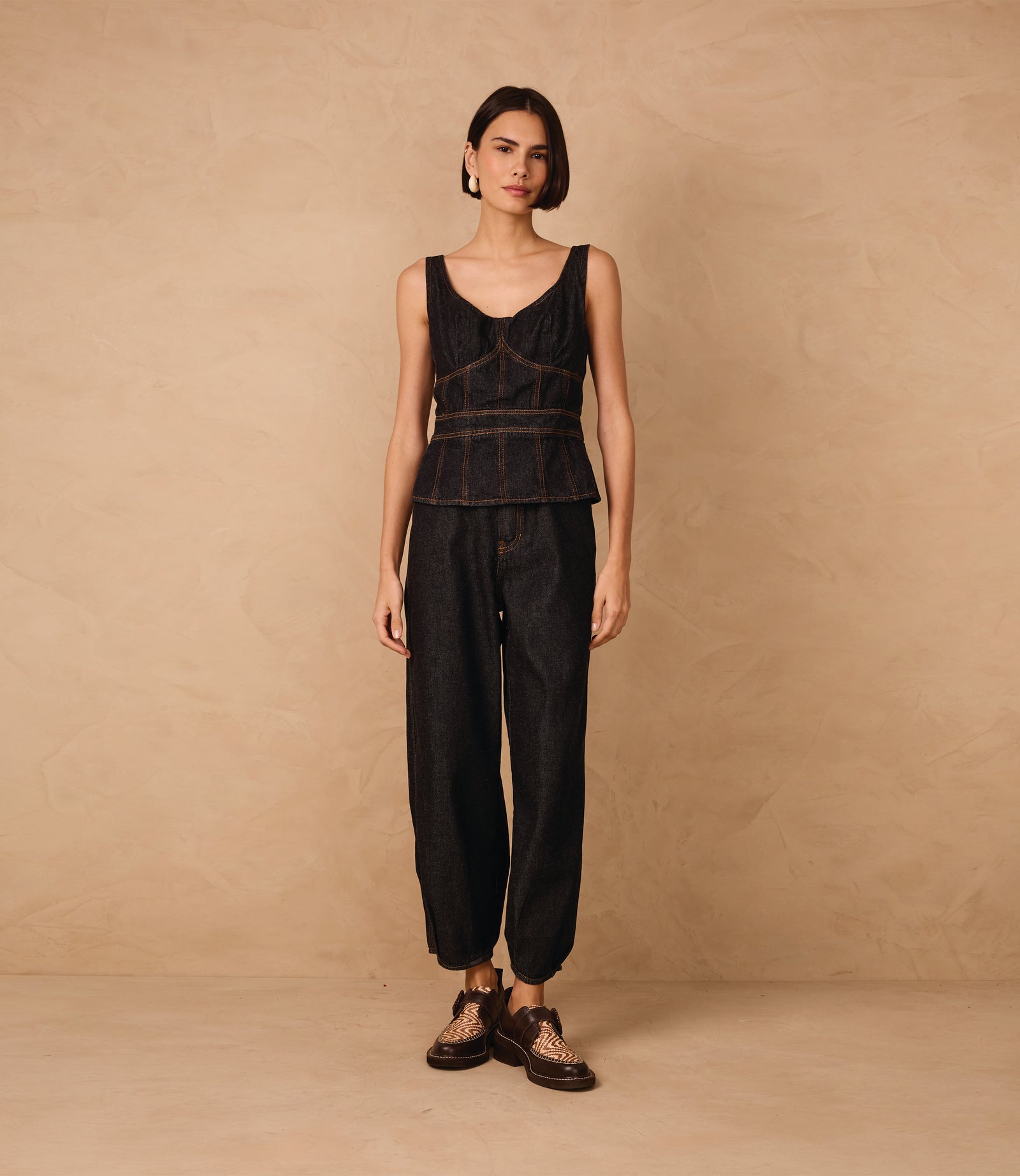 Winet Jumpsuit Jean Black