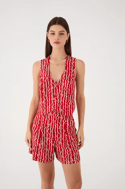 Milka Vest Estampado