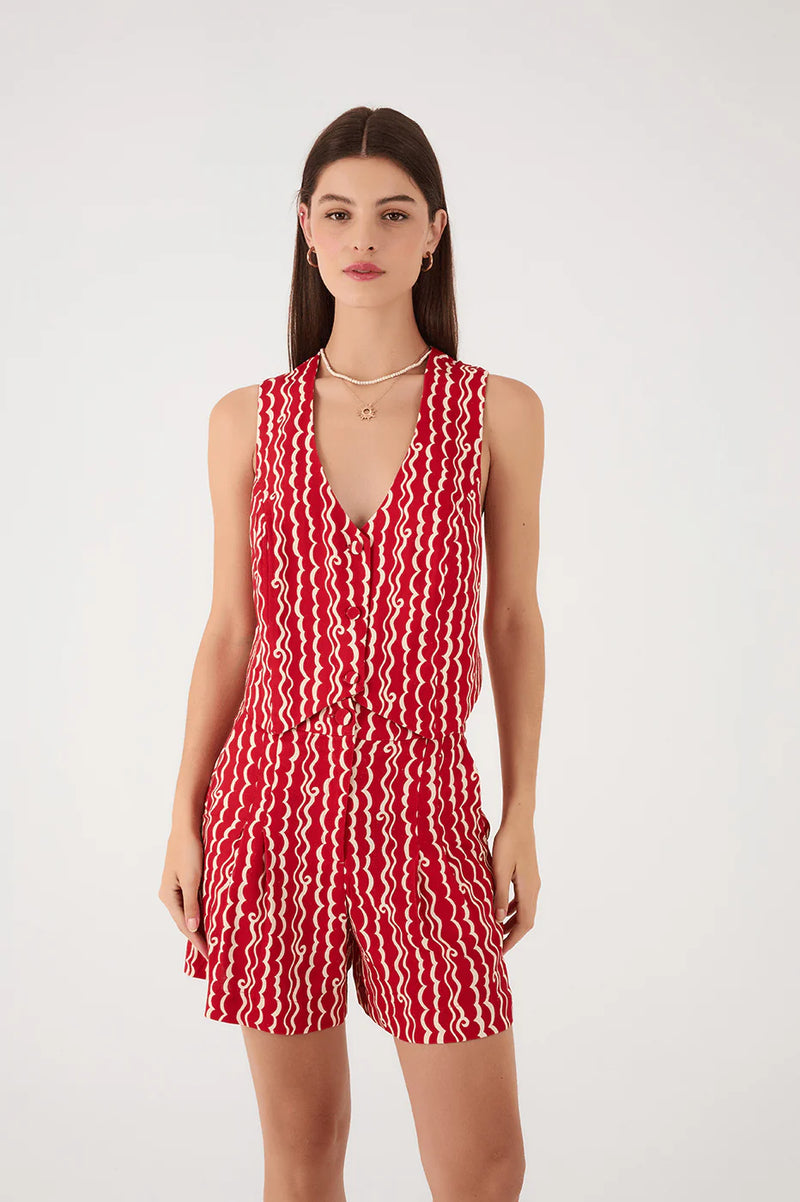Milka Vest Estampado