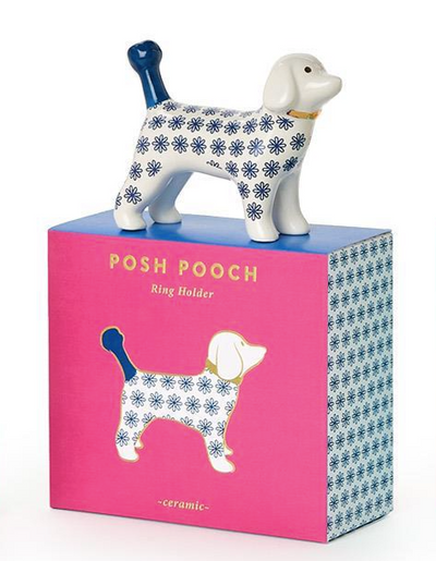 Dog Lover Ceramic Ring Holder