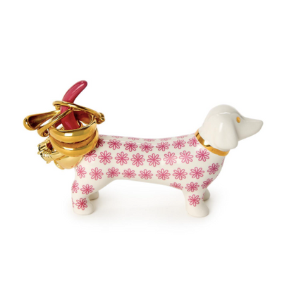 Dog Lover Ceramic Ring Holder