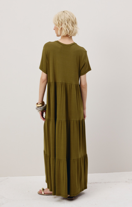 Luna Dress Green