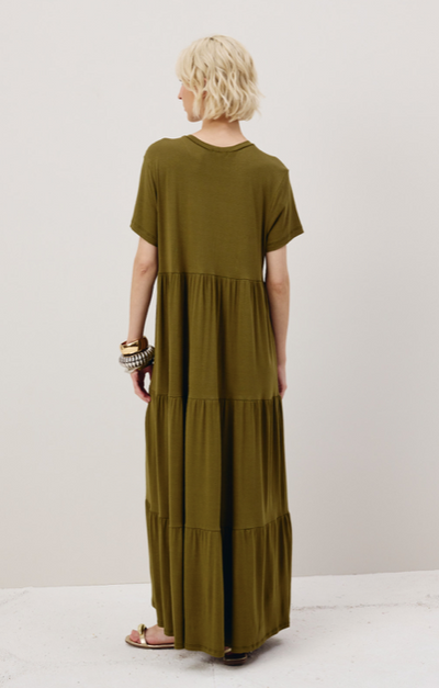 Luna Dress Green