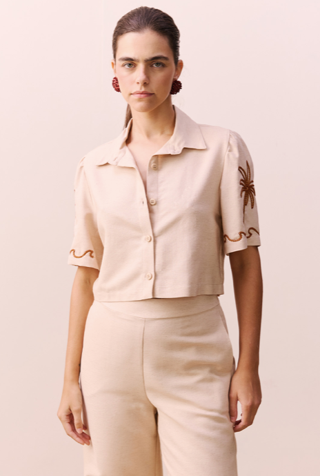 Luz Shirt Beige