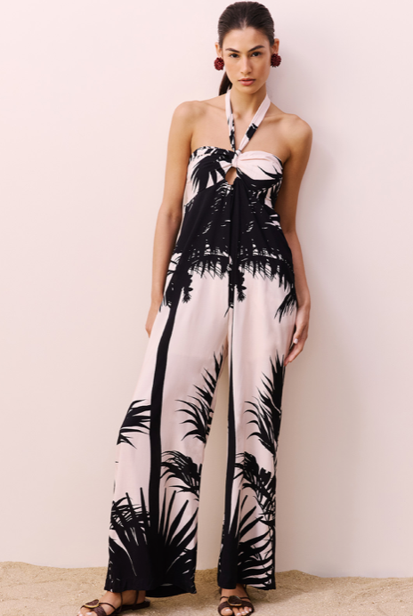 Reina Jumpsuit Estampado Black