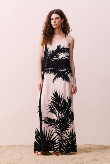 Roxan Dress Print Black