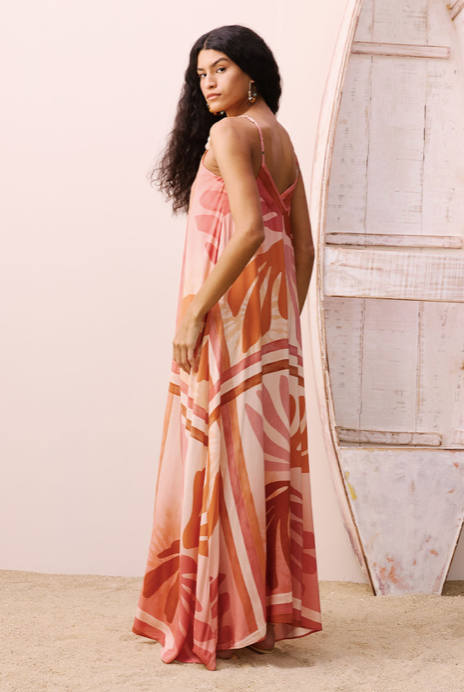 Mirta Dress Print Pink