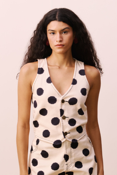 Tatiana Top Off White