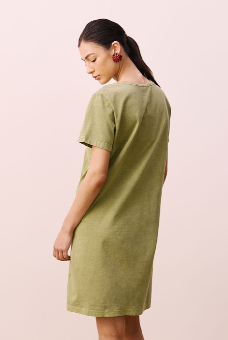 Antonela Dress Dark Green