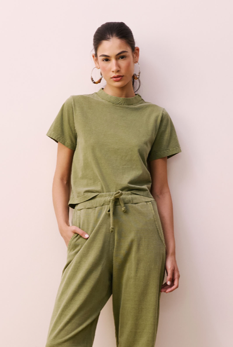 Maria Tshirt Dark Green