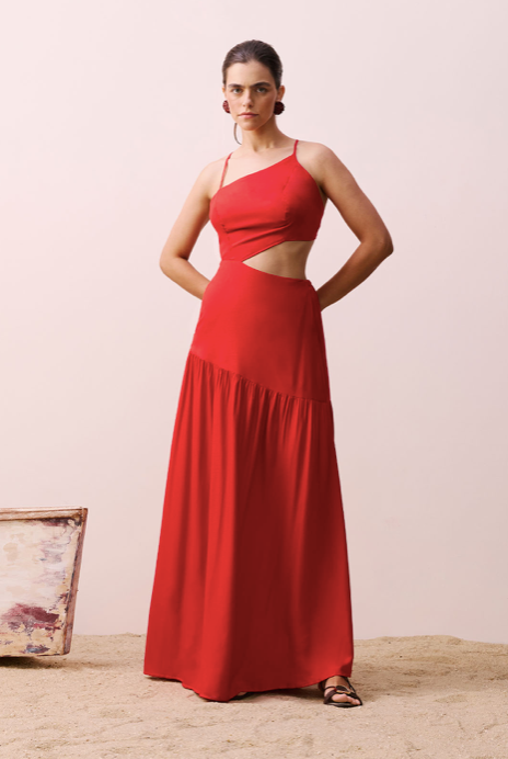 Kimberly Dress Red