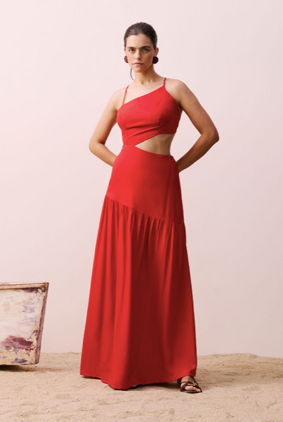 Kimberly Dress Red