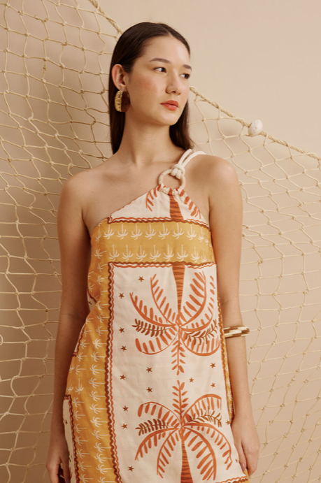 Hilary Top Estampado Yellow