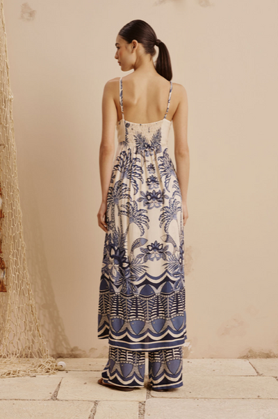 Diana Pant Estampado Off White