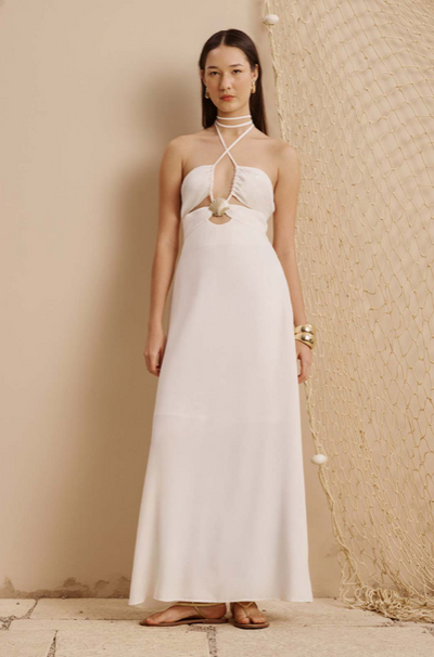 Zehra Dress Off White