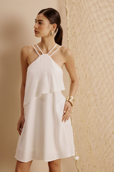 Yasemin Dress Off White