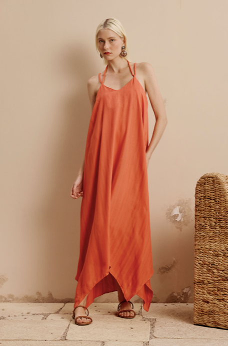 Aygu Dress Orange
