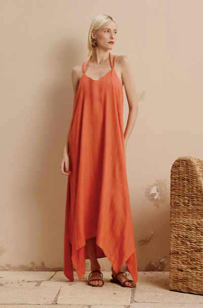 Aygu Dress Orange