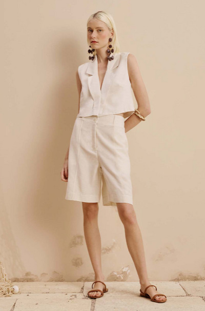 Ecrin Bermuda Off White