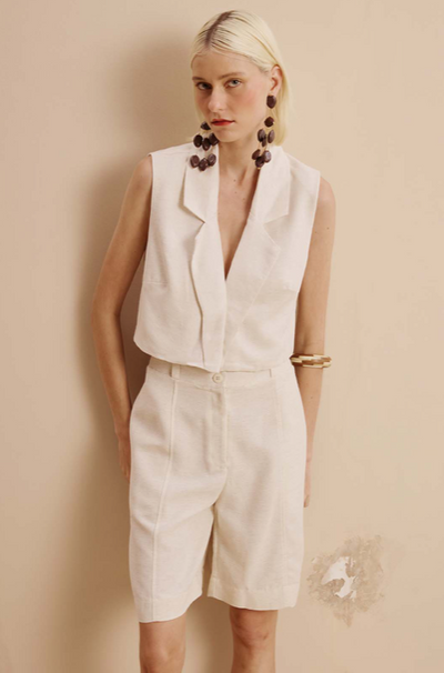 Ecrin Bermuda Off White