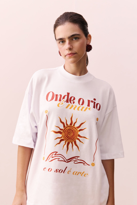 Tshirt Silk Rio e Mar