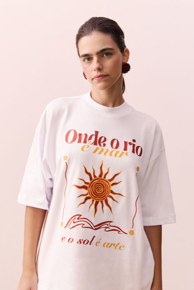 Tshirt Silk Rio e Mar