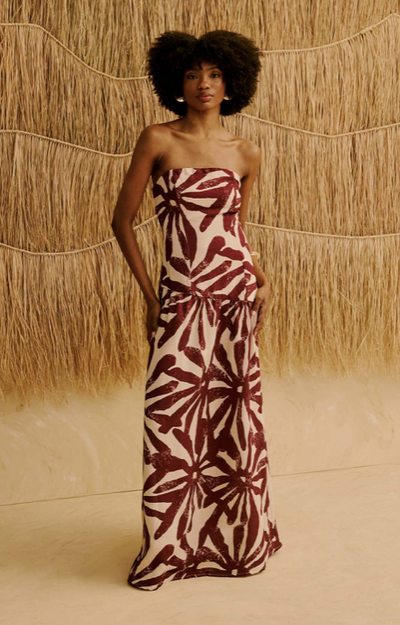 Sofia Dress Red