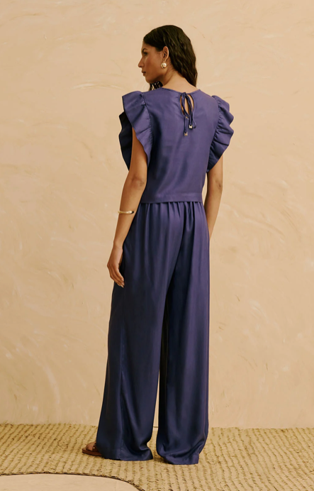 Leila Pant Blue