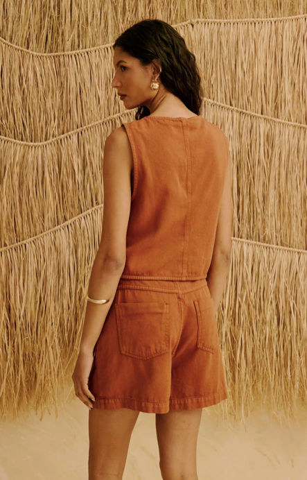 Flavia Short Marron