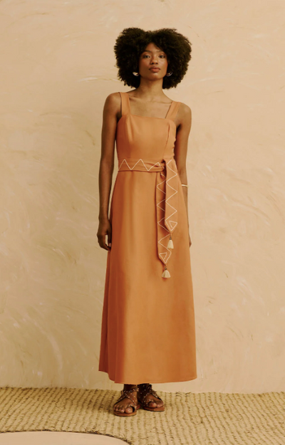 Isadora Dress Beige