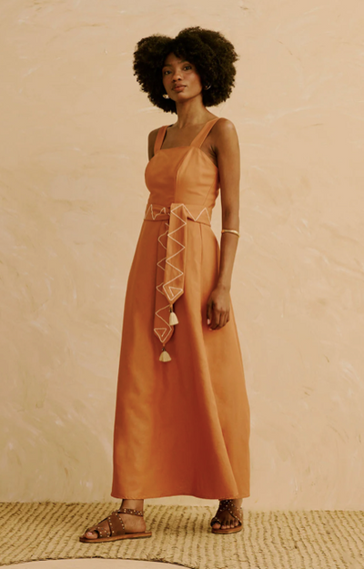 Isadora Dress Beige