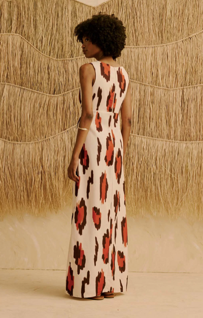 Luana Dress Off White Multi
