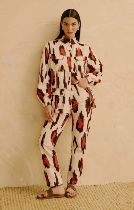 Luana Pant Off White Multi