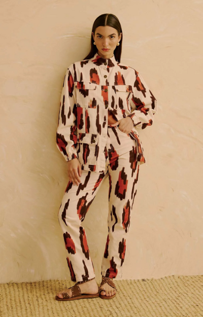 Luana Pant Off White Multi