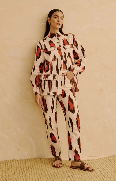 Luana Jacket Off White Multi