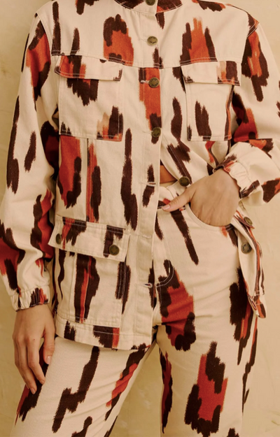 Luana Jacket Off White Multi