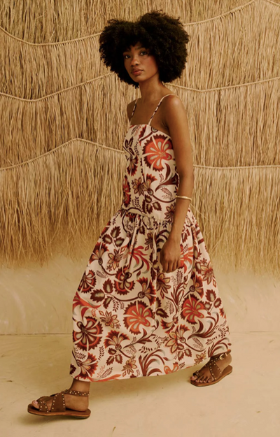 Rebecca Dress Marron