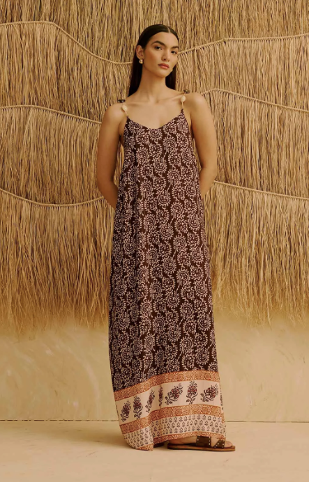 Isaque Dress Marron