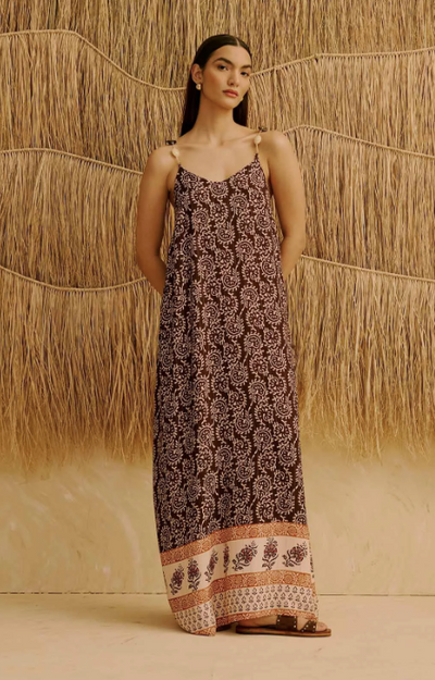 Isaque Dress Marron