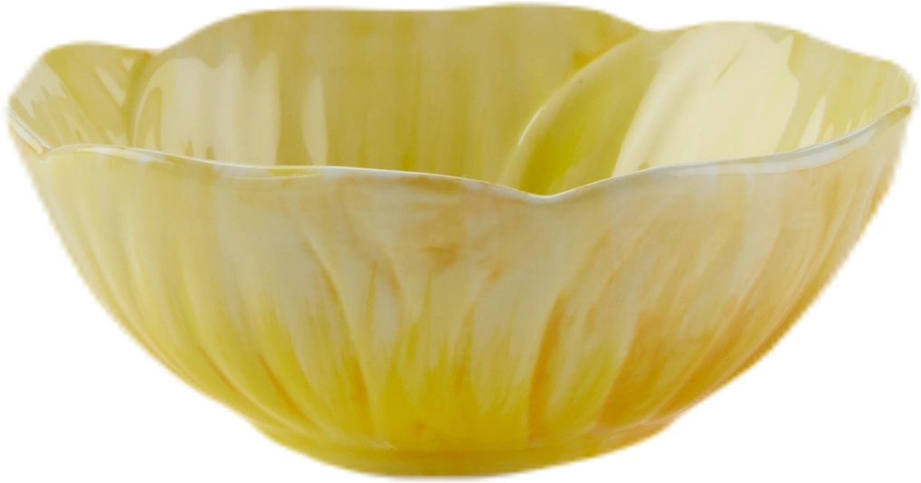 Petite Flower Yellow Bowl Medium